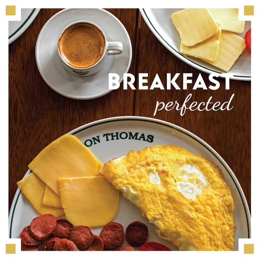 منيو ميزون توماس